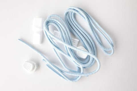 Shoelaces aquamarine - for Ascona Sand